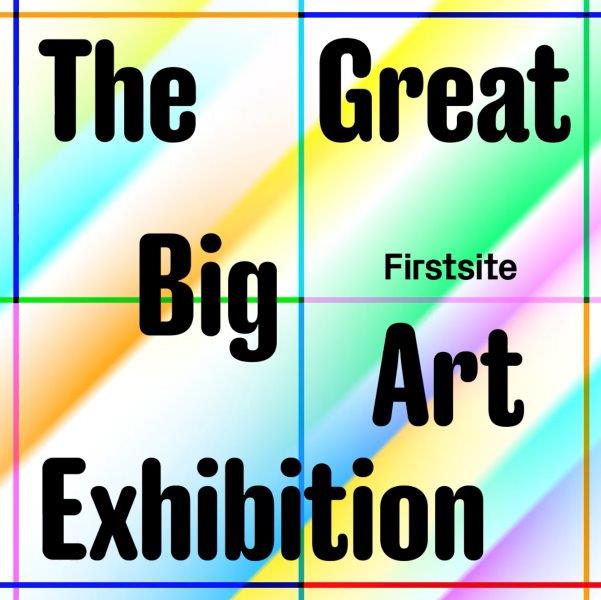 A logo that reads The Great Big Art Exhibition from Firstsite